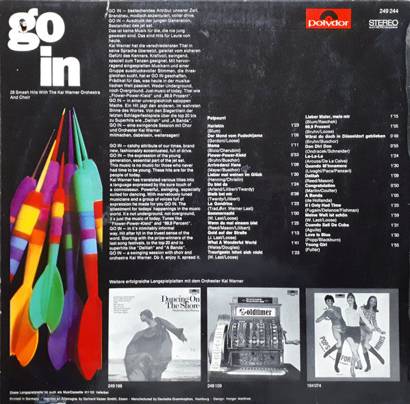 Orchester Kai Warner And Kai Warner Singers - Go In (Vinyl) Image