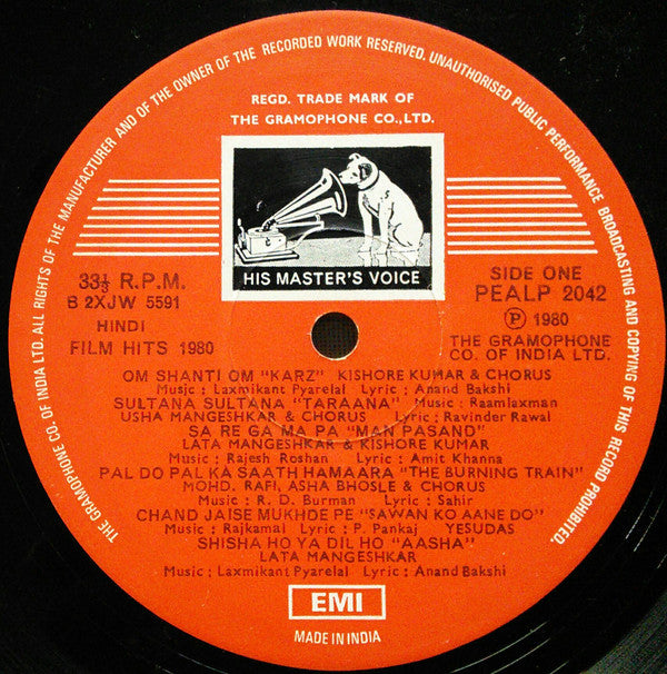 Various - Film Hits 1980 (Vinyl)