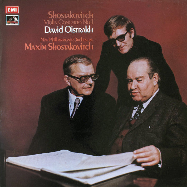 Dmitri Shostakovich, David Oistrach, New Philharmonia Orchestra, Maxim Shostakovich - Violin Concerto No. 1 (Vinyl) Image