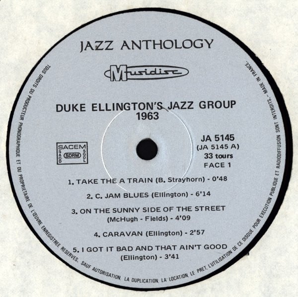 Duke Ellington And His Jazz Group - 1963 (Vinyl)