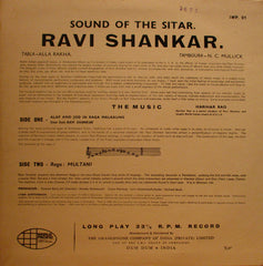 Ravi Shankar - Sound Of The Sitar (Vinyl)