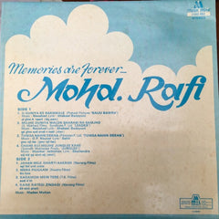 Mohammed Rafi - Memories Are Forever - Mohd. Rafi (Vinyl) Image