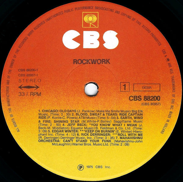 Various - Rockwork (Vinyl) (2)