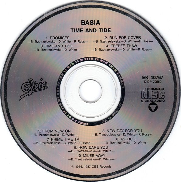 Basia - Time And Tide (CD) Image