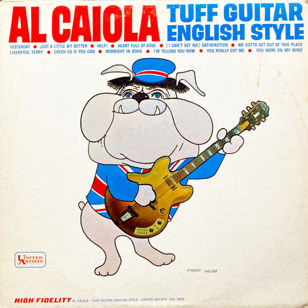 Al Caiola - Tuff Guitar English Style (Vinyl)