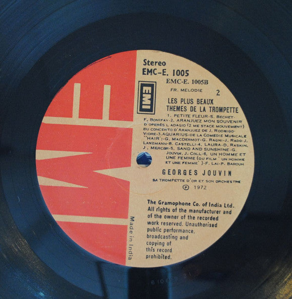 Georges Jouvin, Sa Trompette D'Or Et Son Orchestre - Trompette D'Or (Vinyl) Image