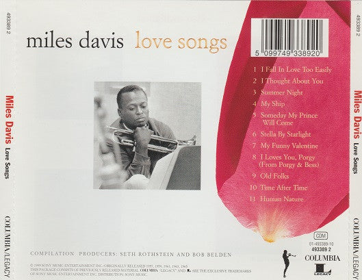 Miles Davis - Love Songs (CD) Image