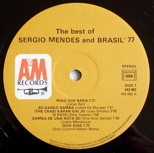 Sérgio Mendes & Brasil '77 - The Best Of Sergio Mendes & Brasil '77 (Vinyl) (2)