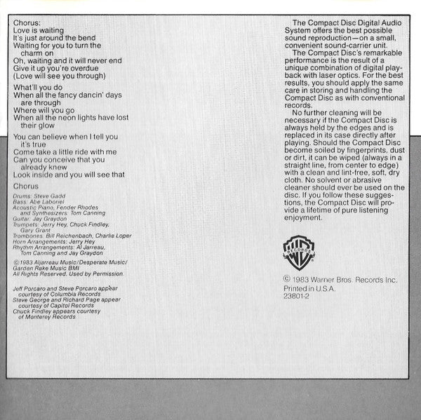 Al Jarreau - Jarreau (CD) Image