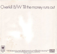 Men At Work - Overkill / Till The Money Runs Out (45-RPM)