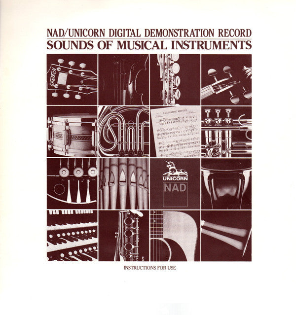 Various - Sounds Of Musical Instruments - NAD / Unicorn Digital Demonstration Record (Vinyl) Image