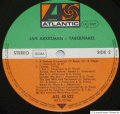 Jan Akkerman - Tabernakel (Vinyl) Image