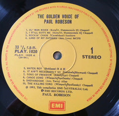 Paul Robeson - The Golden Voice Of Paul Robeson (Vinyl)