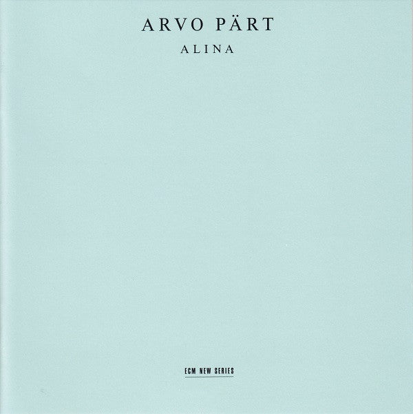 Arvo Pärt - Alina (CD)