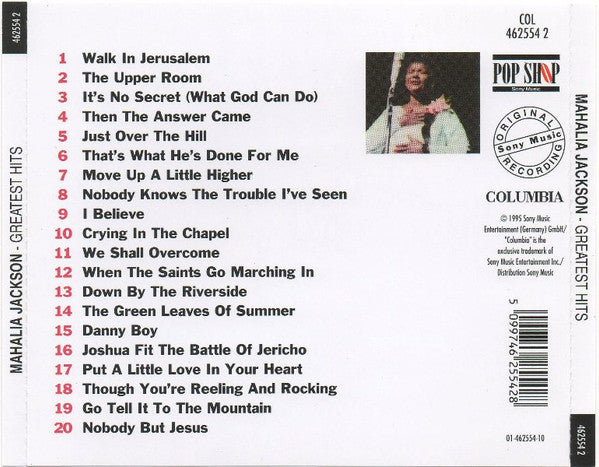 Mahalia Jackson - Greatest Hits (CD)