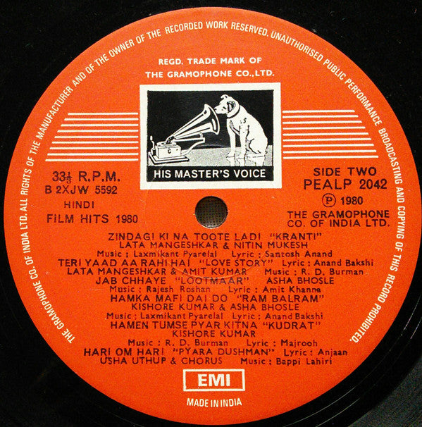 Various - Film Hits 1980 (Vinyl)