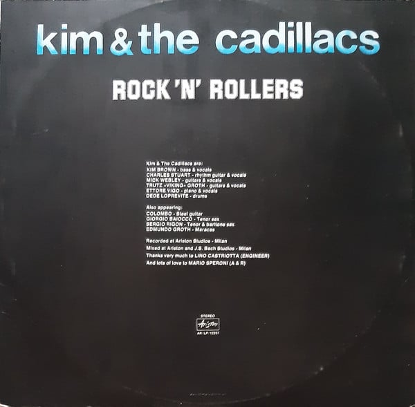 Kim & The Cadillacs - Rock 'N' Rollers (Vinyl)