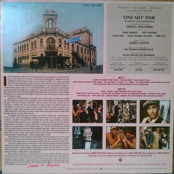 Various - One Mo' Time (Original Cast Album) (Vinyl) Image