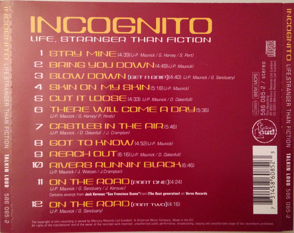 Incognito - Life, Stranger Than Fiction (CD)