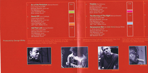Michael Brecker - Time Is Of The Essence (CD) Image