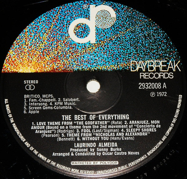 Laurindo Almeida - The Best Of Everything (Vinyl)