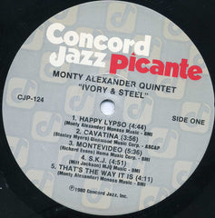 Monty Alexander Quintet, The - Ivory & Steel (Vinyl)