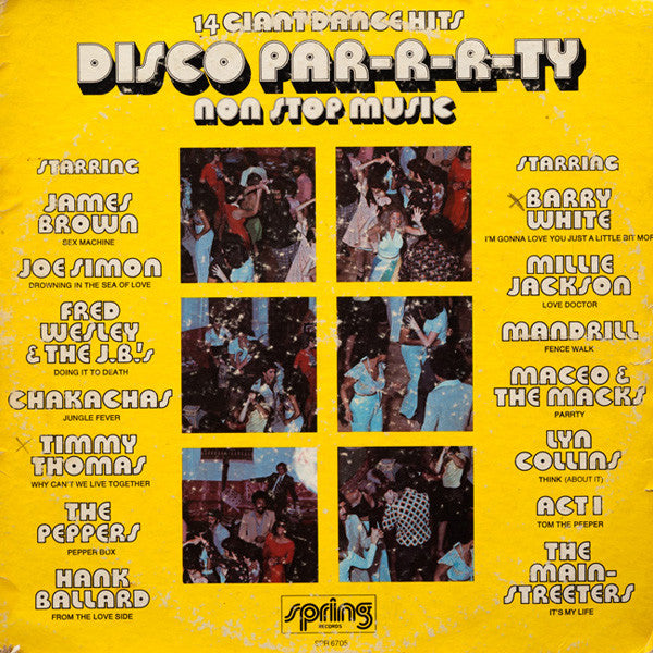 Various - Disco Par-r-r-ty (Vinyl)