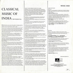 Various - Classical Music Of India (Vinyl)