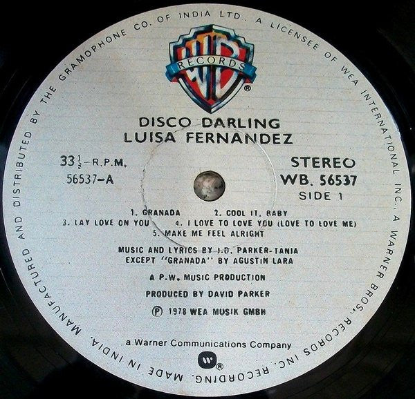 Luisa Fernandez - Disco Darling (Vinyl)