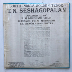 T.N. Seshagopalan - South India's Golden Tenor (Vinyl) (2)