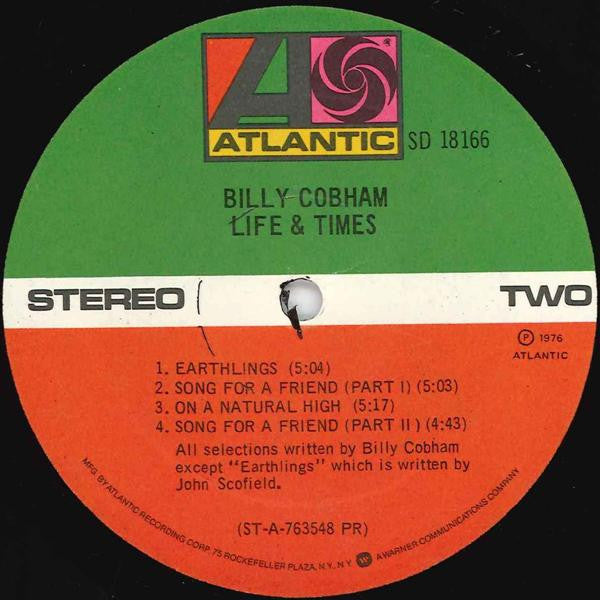 Billy Cobham - Life & Times (Vinyl) Image