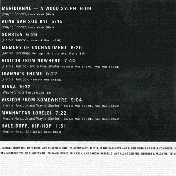 Herbie Hancock, Wayne Shorter - 1+1 (CD) Image