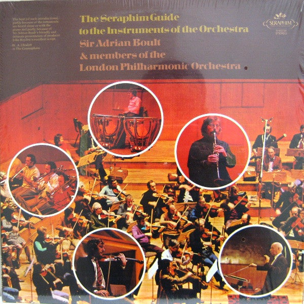 Sir Adrian Boult - The Seraphim Guide To The Instruments Of The Orchestra (Vinyl) Image