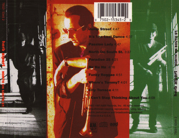 Herb Alpert - North On South St. (CD) Image