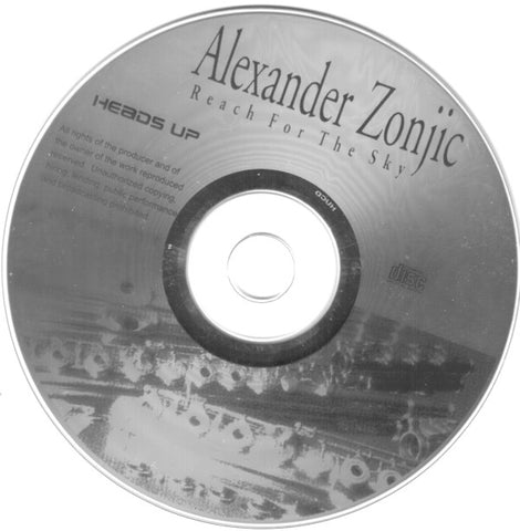 Alexander Zonjic - Reach For The Sky (CD) Image