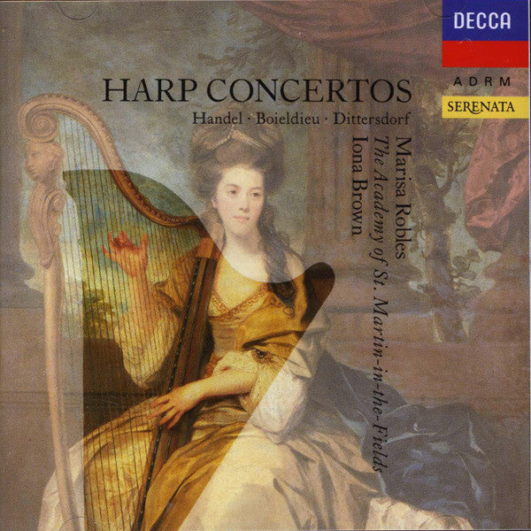 Marisa Robles, Academy Of St. Martin-in-the-Fields, The, Iona Brown - Harp Concertos (CD)