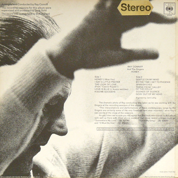 Ray Conniff And The Singers - Honey (Vinyl)