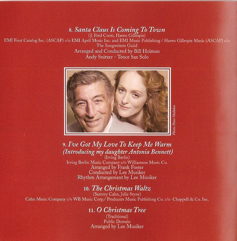 Tony Bennett Featuring Count Basie Big Band - A Swingin' Christmas (CD)