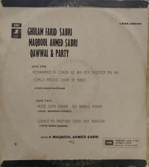 Ghulam Farid Sabri, Maqbool Ahmed Sabri - Ghulam Farid Sabri Maqbool Ahmed Sabri Qawwal & Party (Vinyl)