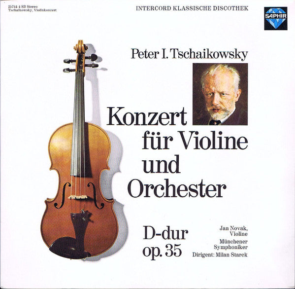 Pyotr Ilyich Tchaikovsky - Konzert FÃ¼r Violine Und Orchester D-Dur Op. 35 (Vinyl) Image