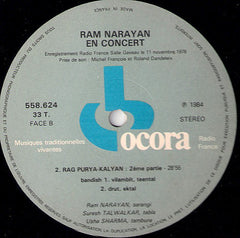 Ram Narayan - Ram Narayan En Concert (Vinyl) (2)