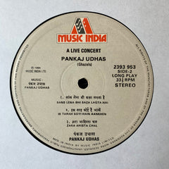 Pankaj Udhas - A Live Concert (Vinyl)