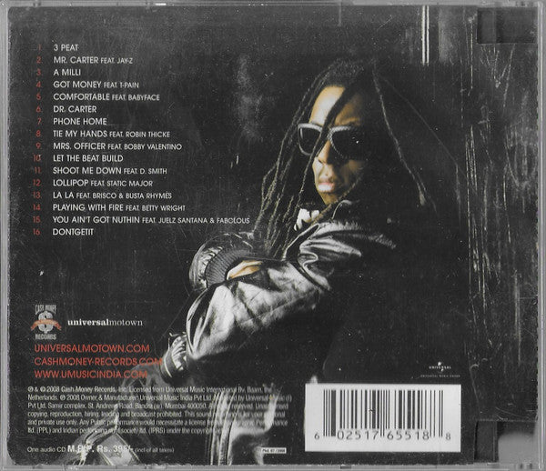 Lil Wayne - Tha Carter III (CD) Image