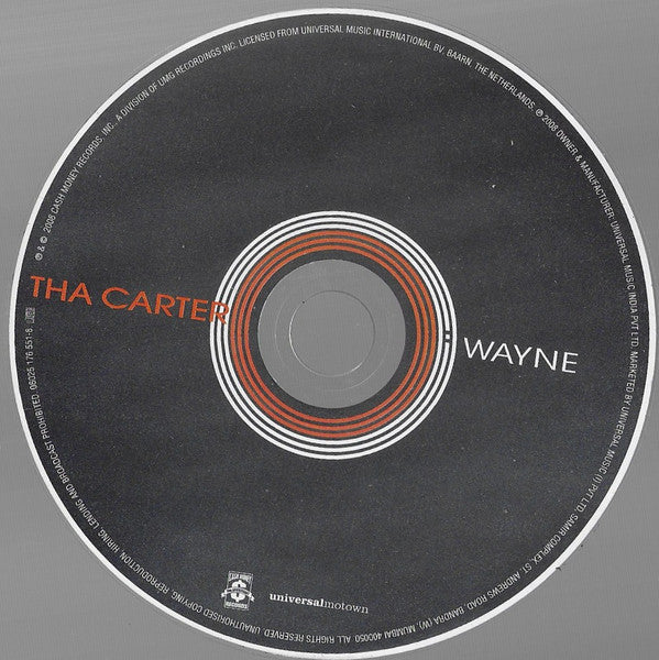 Lil Wayne - Tha Carter III (CD) Image