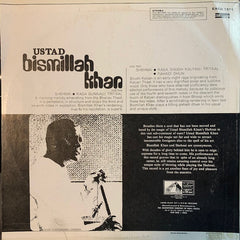 Bismillah Khan - Shehnai • Raga Gunkali: Tritaal • Raga Shudh Kalyan: Tritaal • Pahadi Dhun (Vinyl)