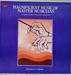 Y. S. Moolky - Magnificient Music Of Master Musicians   (Vinyl)