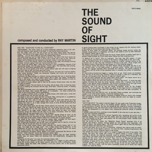 Ray Martin And His Orchestra - The Sound Of Sight (Vinyl) Image