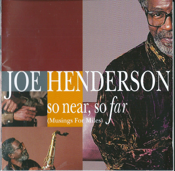 Joe Henderson - So Near, So Far (Musings For Miles) (CD) Image