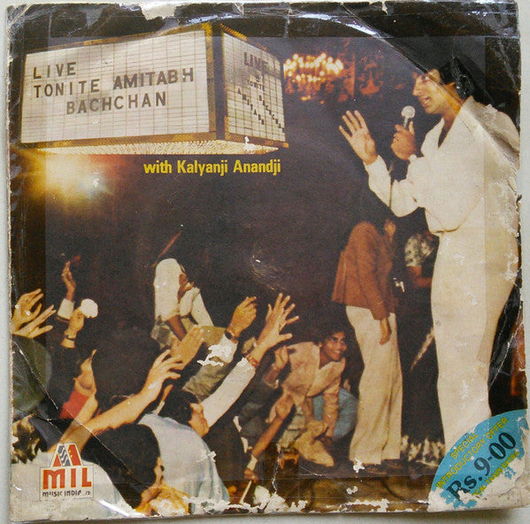 Amitabh Bachchan with Kalyanji-Anandji - Live Tonite Amitabh Bachchan (45-RPM)