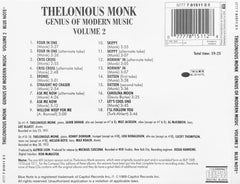 Thelonious Monk - Genius Of Modern Music Volume 2 (CD) Image